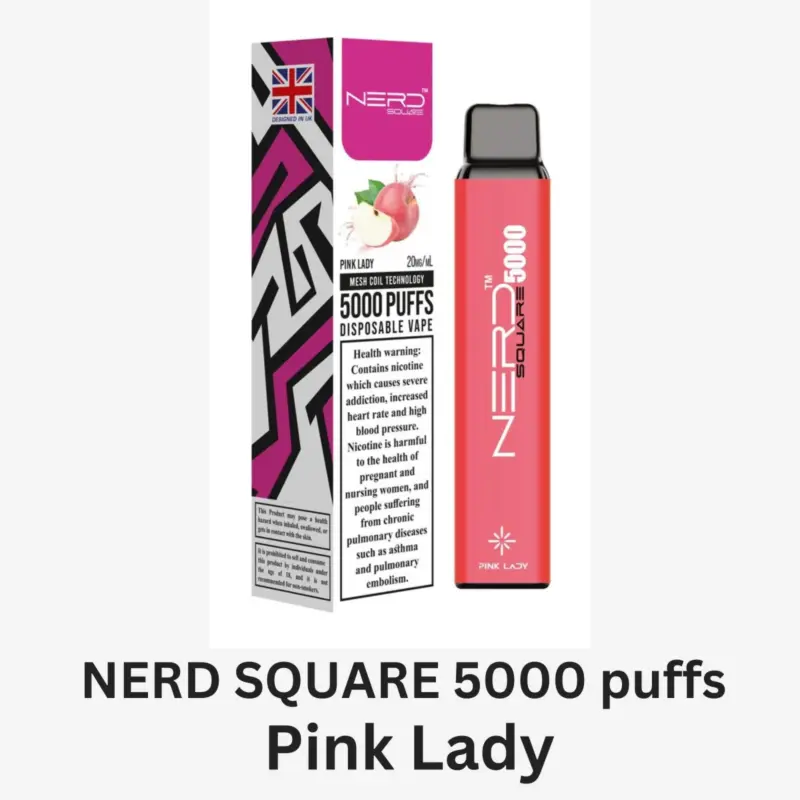 Nerd Square 5000 Puffs Disposable Vape In Uae Vape Shop Dubai Disposable Vape Dubai Uae 8