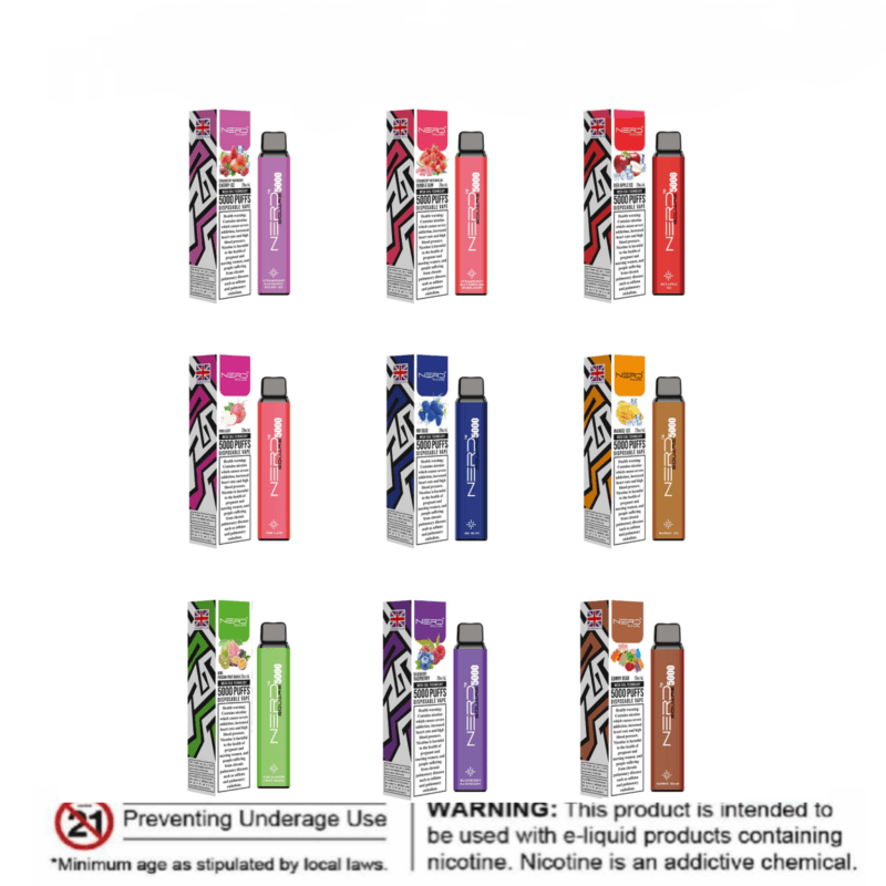 Nerd Square 5000 Puffs Disposable Vape In Uae Vape Shop Dubai Disposable Vape Dubai Uae