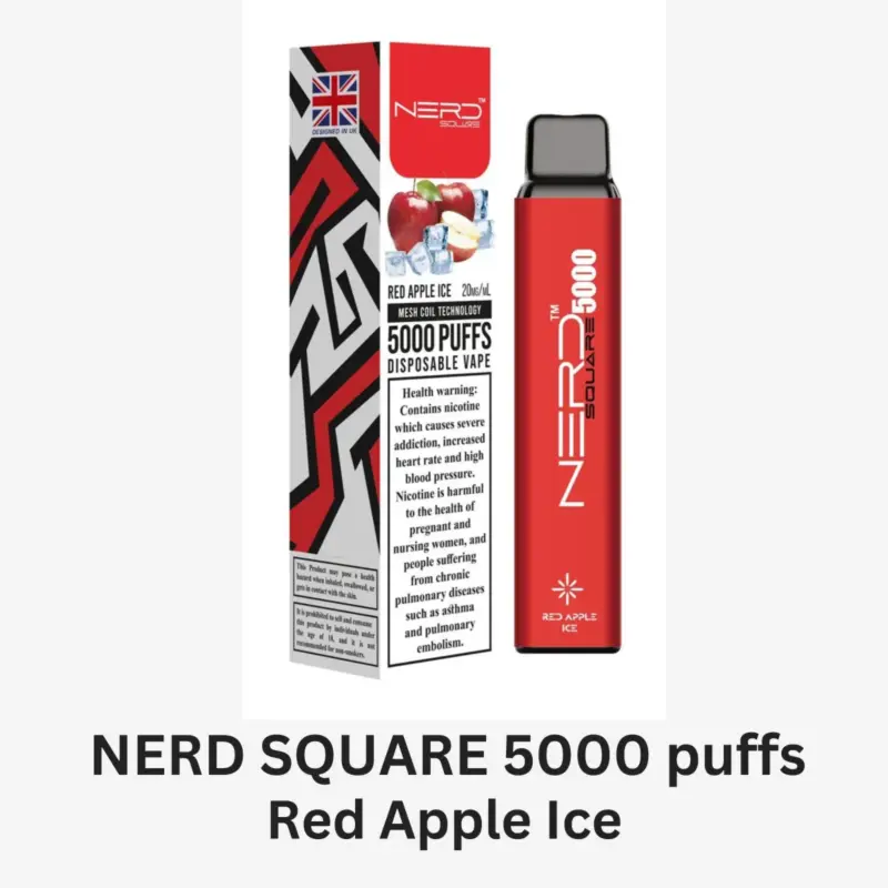 Nerd Square 5000 Puffs Disposable Vape In Uae Vape Shop Dubai Disposable Vape Dubai Uae 9