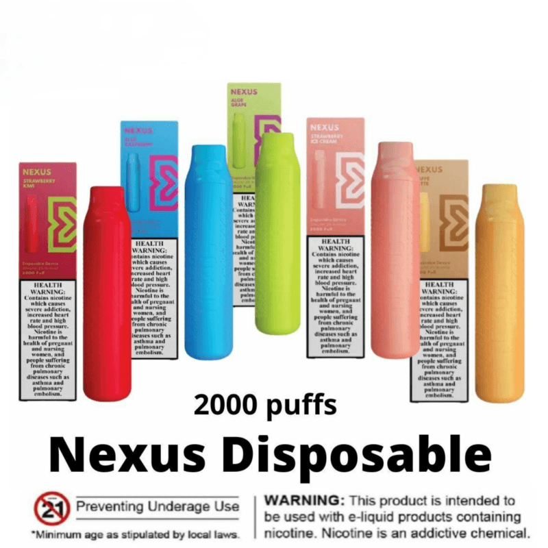 New Pod Salt Nexus 2000 Puffs Disposable Vape In Uae Vape Shop Dubai Disposable Vape Dubai Uae