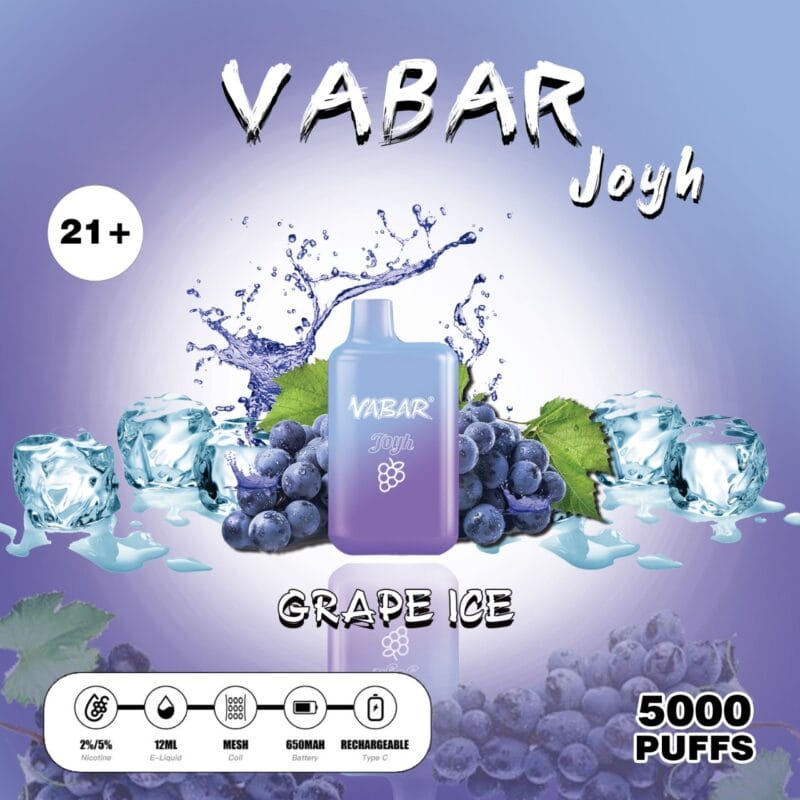 New Vabar Joyh 5000 Puffs Disposable Vape Vape Shop Dubai Disposable Vape Dubai Uae 3