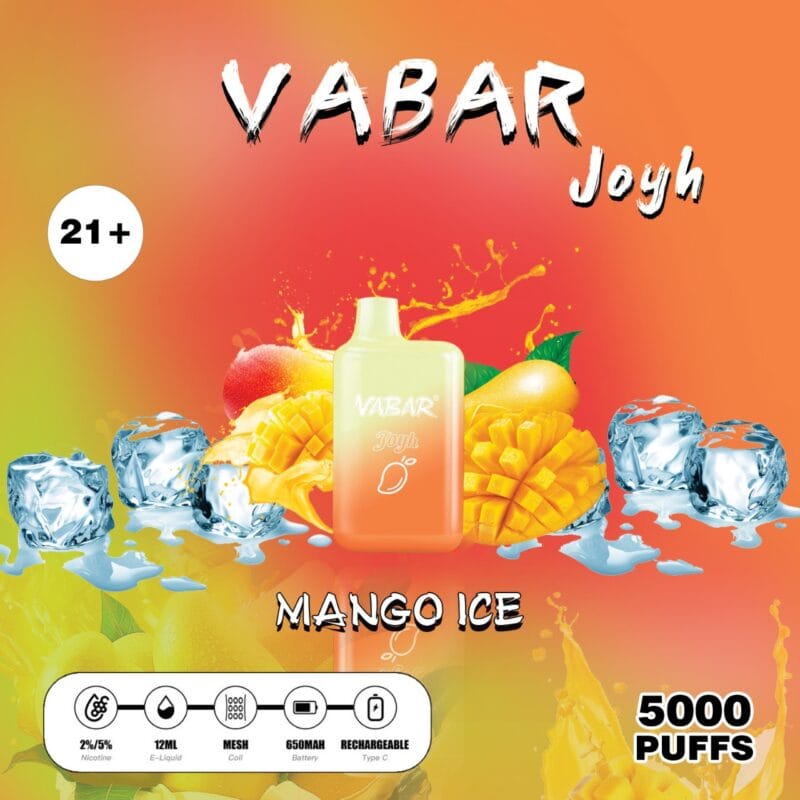 New Vabar Joyh 5000 Puffs Disposable Vape Vape Shop Dubai Disposable Vape Dubai Uae 5