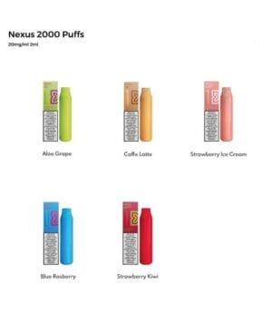 Nexus 2000 Puffs Disposable Vape In Uae