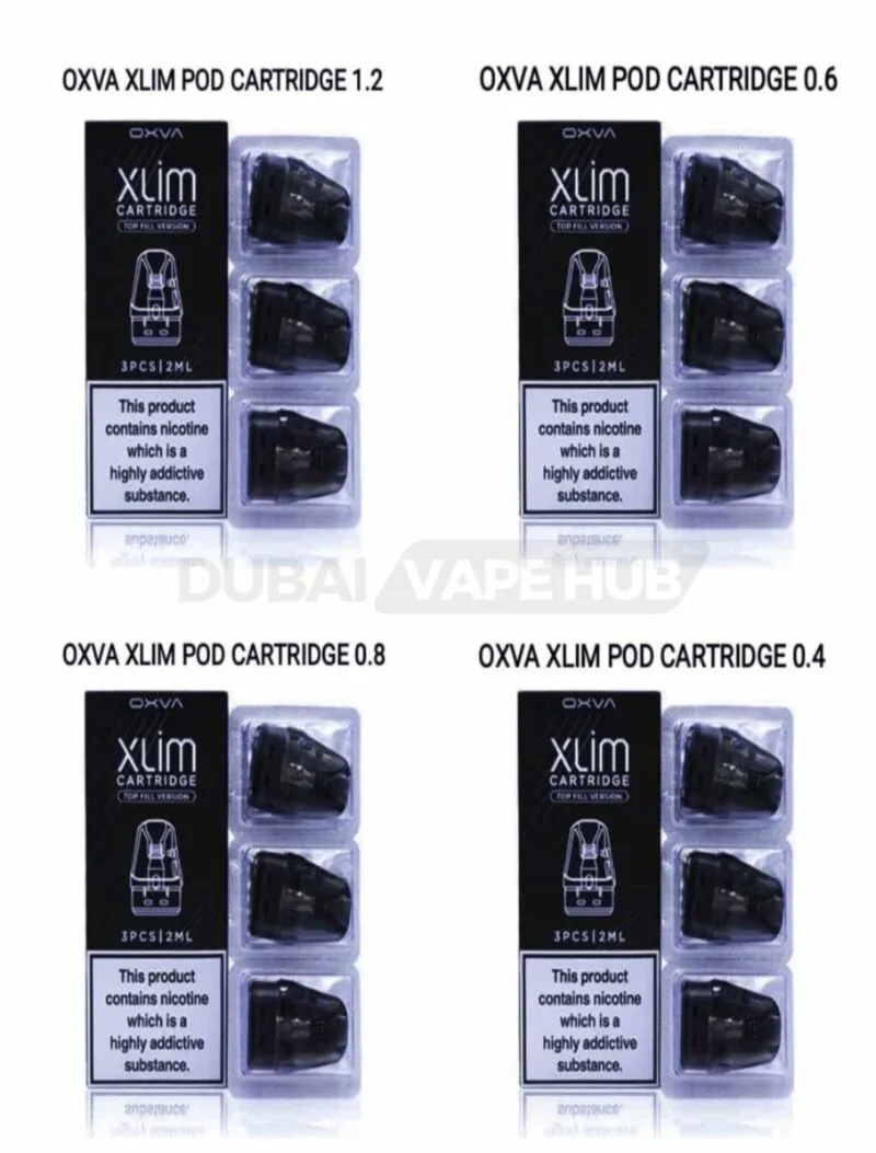 Oxva Xlim Pod Empty Cartridge In Uae Best Price Vape Shop Dubai Disposable Vape Dubai Uae