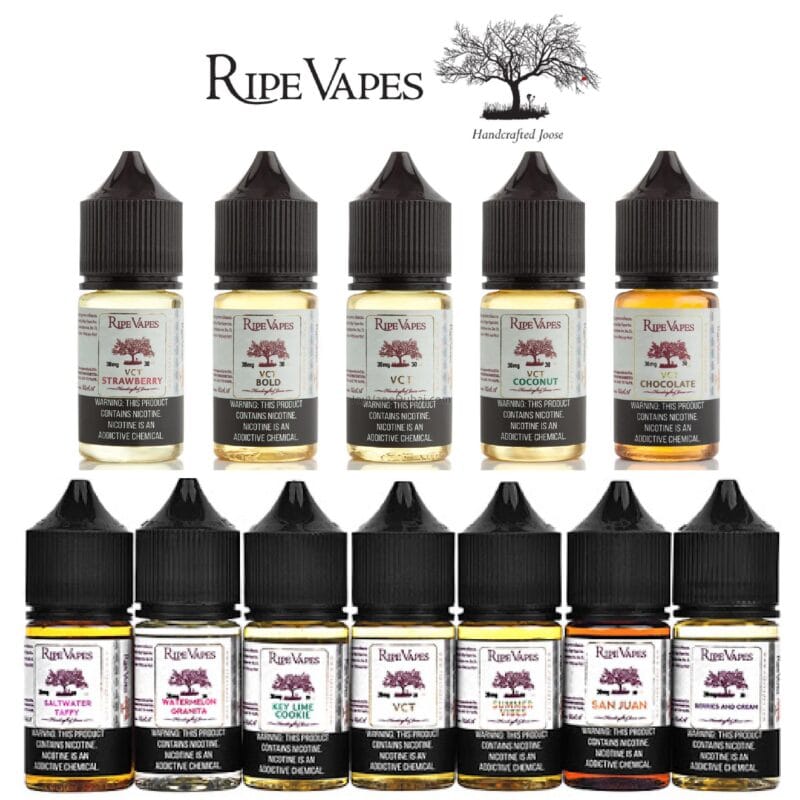 Ripe Vapes Vct Salt Series 30ml E Liquid Best In Uae Vape Shop Dubai Disposable Vape Dubai Uae