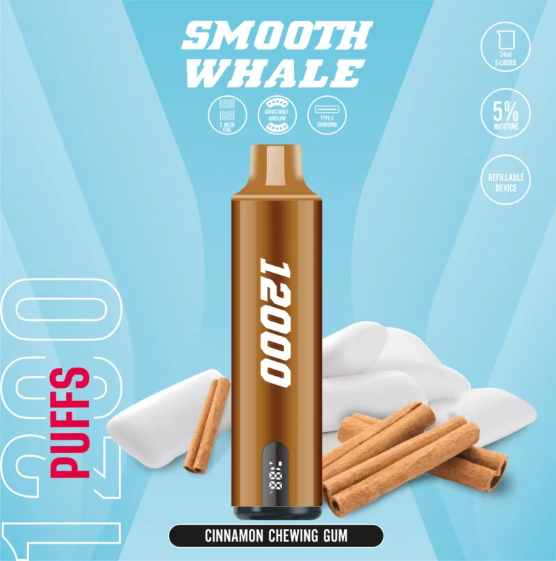 Smooth Whale 12000 Puffs Disposable Vape Best In Uae Vape Shop Dubai Disposable Vape Dubai Uae 2