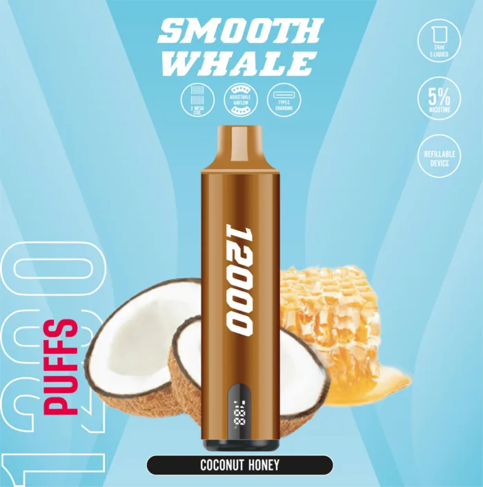 Smooth Whale 12000 Puffs Disposable Vape Best In Uae Vape Shop Dubai Disposable Vape Dubai Uae 4