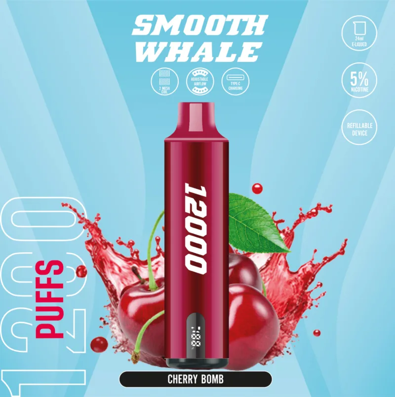 Smooth Whale 12000 Puffs Disposable Vape Best In Uae Vape Shop Dubai Disposable Vape Dubai Uae 7