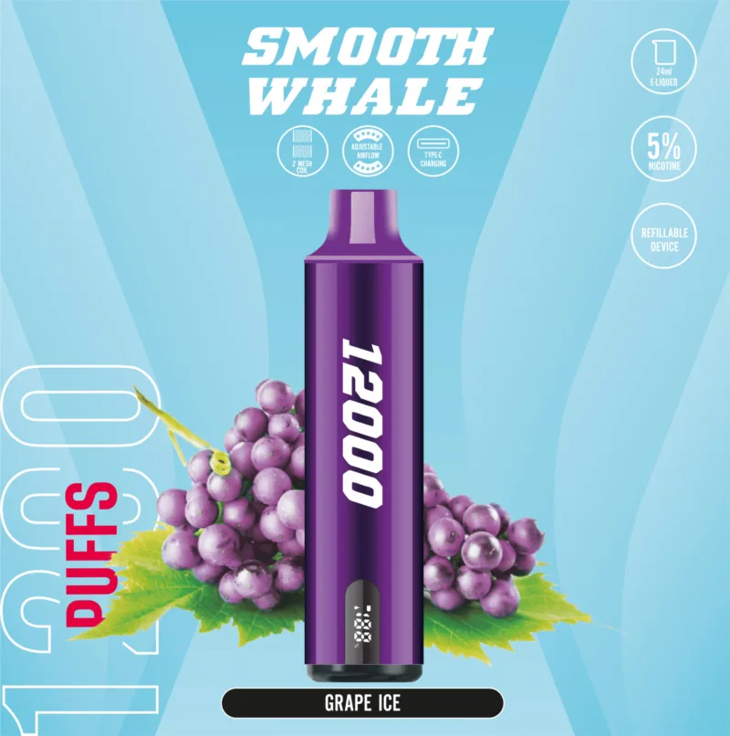 Smooth Whale 12000 Puffs Disposable Vape Best In Uae Vape Shop Dubai Disposable Vape Dubai Uae 8