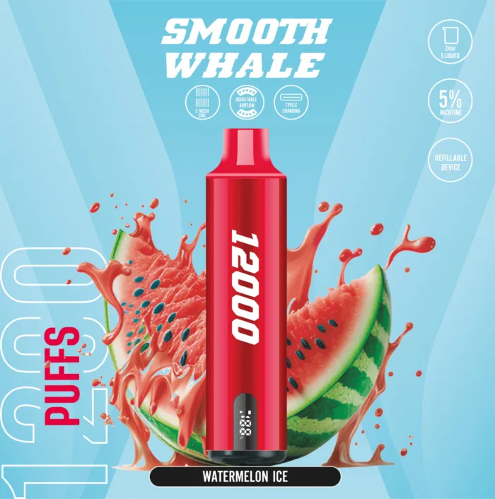 Smooth Whale 12000 Puffs Disposable Vape Best In Uae Vape Shop Dubai Disposable Vape Dubai Uae