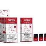 SPRK Red Apple Flavor Pods Compatable With Myle V4 Device