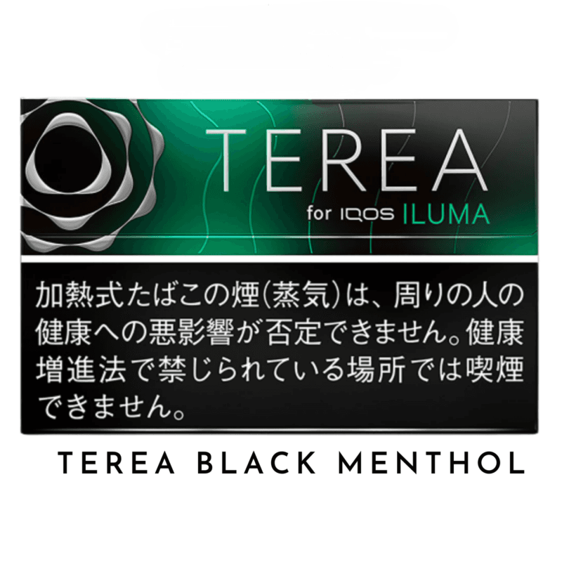 Terea Black Menthol Heets For Iqos Iluma Device Vape