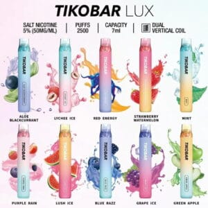 Tikobar Lux Disposable Pod 2500 Puffs