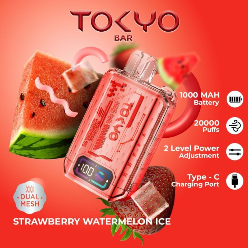 Tokyo Bar 20000 Puffs Disposable Vape 50mg In Uae Vape Shop Dubai Disposable Vape Dubai Uae 2