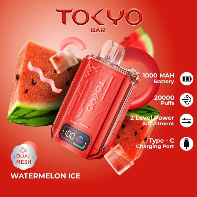 Tokyo Bar 20000 Puffs Disposable Vape 50mg In Uae Vape Shop Dubai Disposable Vape Dubai Uae 4