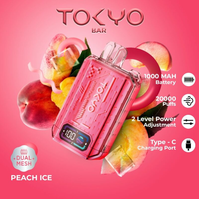 Tokyo Bar 20000 Puffs Disposable Vape 50mg In Uae Vape Shop Dubai Disposable Vape Dubai Uae 8