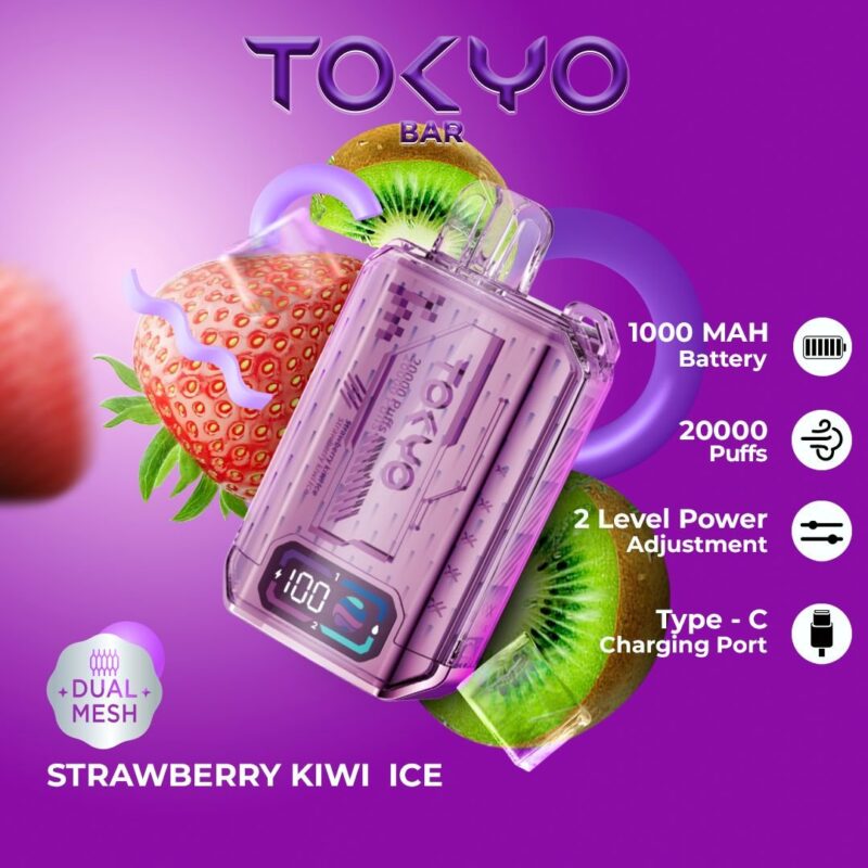 Tokyo Bar 20000 Puffs Disposable Vape 50mg In Uae Vape Shop Dubai Disposable Vape Dubai Uae 9