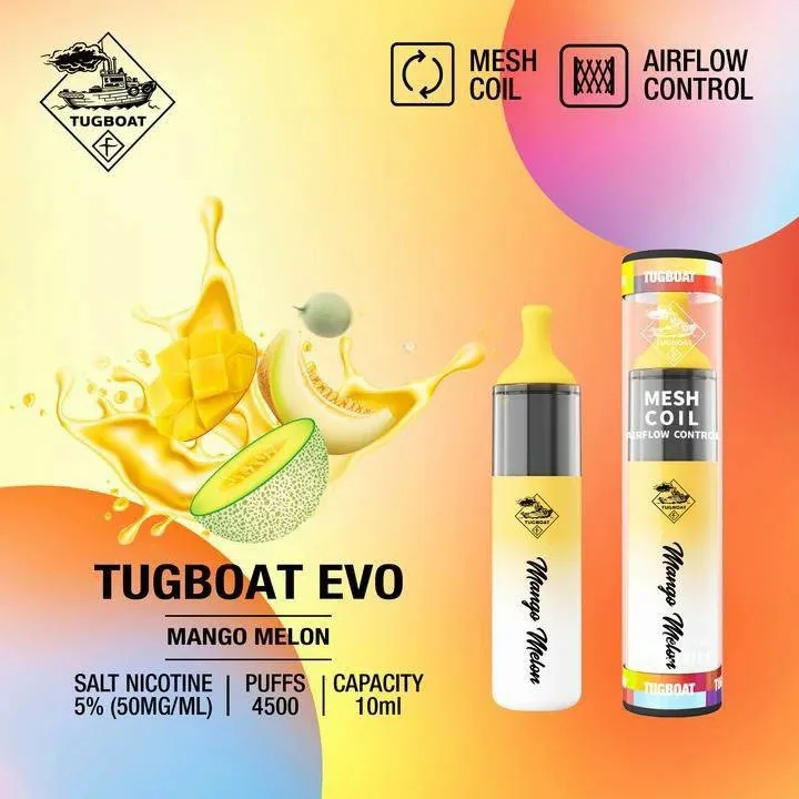 Tugboat Evo 4500 Puffs Disposable Vape Best In Uae Vape Shop Dubai Disposable Vape Dubai Uae 11