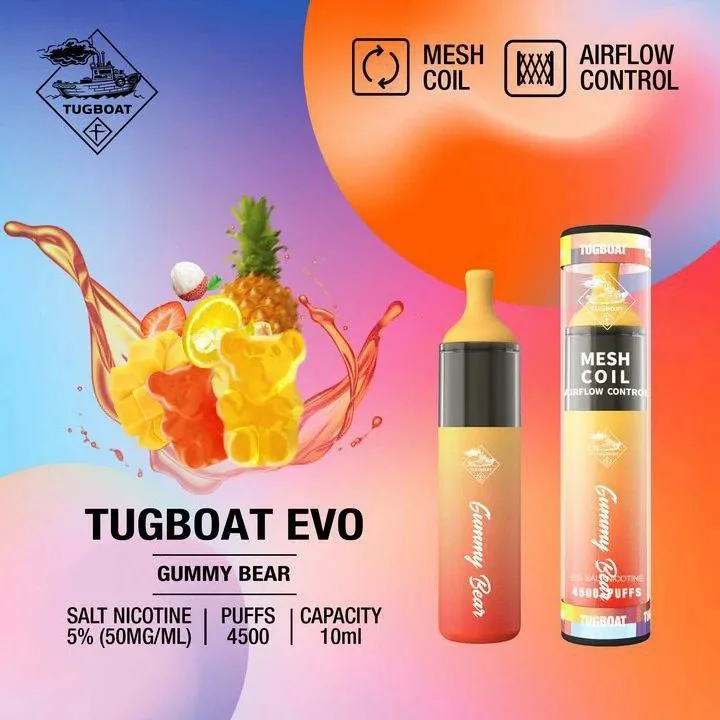 Tugboat Evo 4500 Puffs Disposable Vape Best In Uae Vape Shop Dubai Disposable Vape Dubai Uae 13