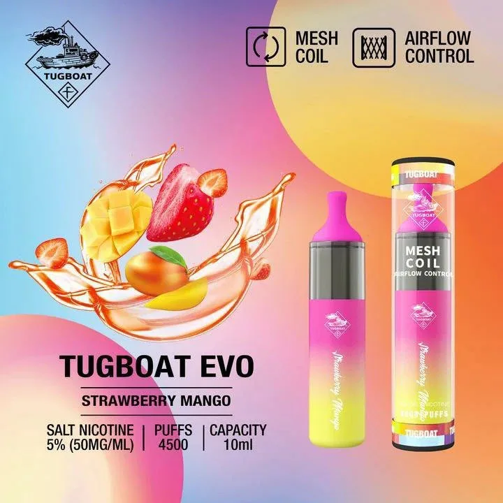 Tugboat Evo 4500 Puffs Disposable Vape Best In Uae Vape Shop Dubai Disposable Vape Dubai Uae 15