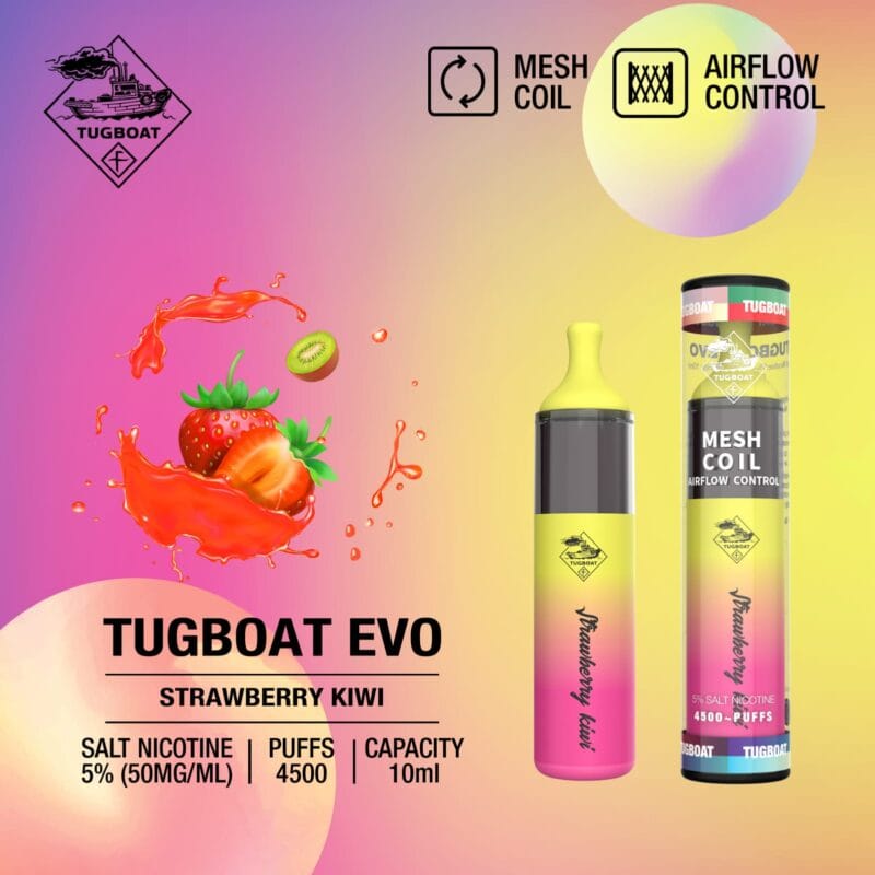 Tugboat Evo 4500 Puffs Disposable Vape Best In Uae Vape Shop Dubai Disposable Vape Dubai Uae 17