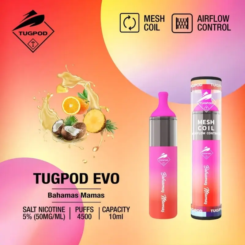 Tugboat Evo 4500 Puffs Disposable Vape Best In Uae Vape Shop Dubai Disposable Vape Dubai Uae 3