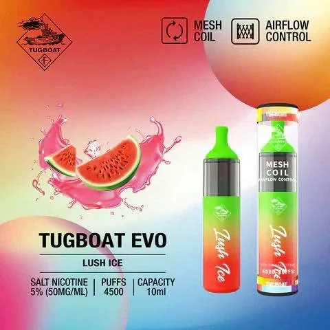 Tugboat Evo 4500 Puffs Disposable Vape Best In Uae Vape Shop Dubai Disposable Vape Dubai Uae 7