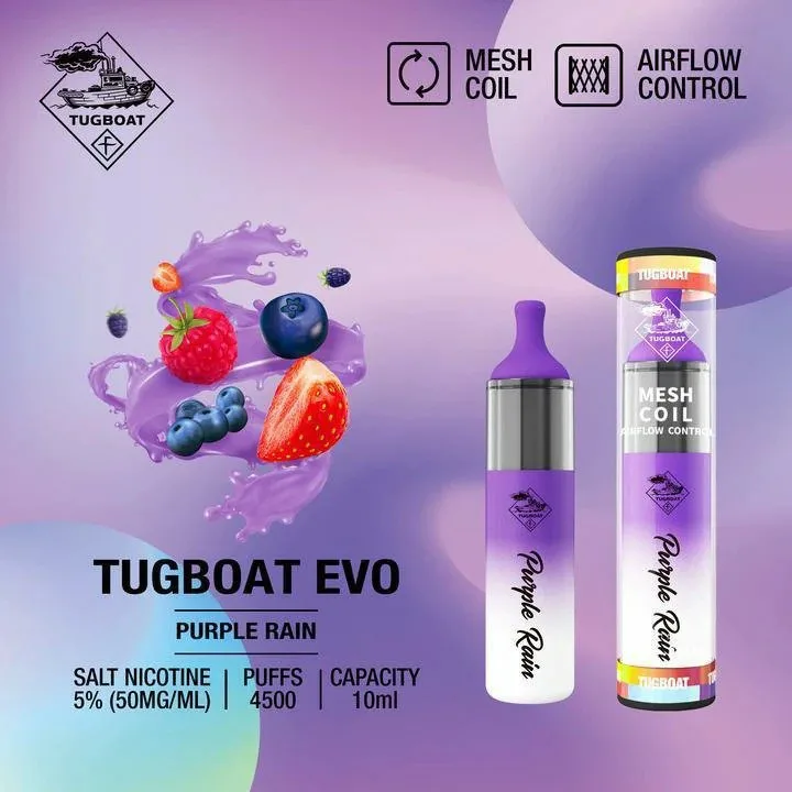 Tugboat Evo 4500 Puffs Disposable Vape Best In Uae Vape Shop Dubai Disposable Vape Dubai Uae 9