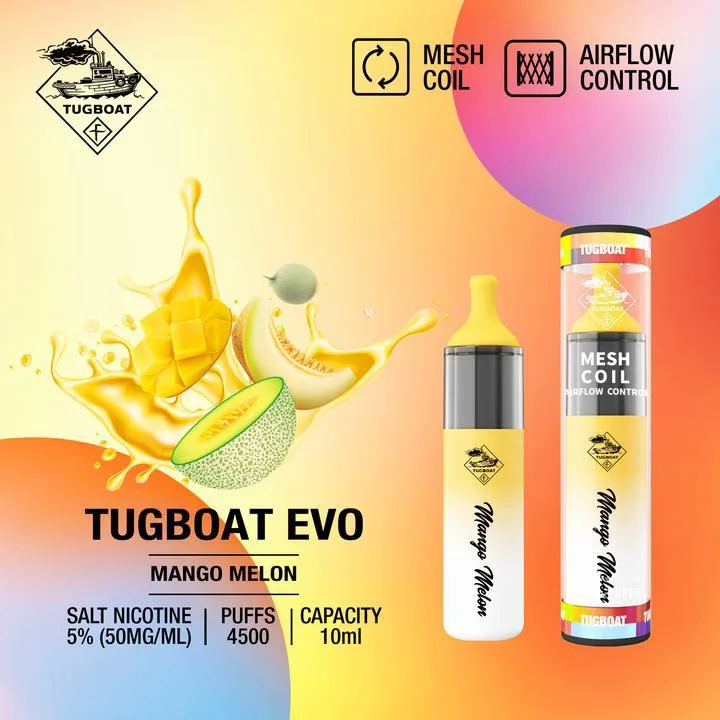 Tugboat Evo 4500 Puffs Disposable Vape In Uae Vape Shop Dubai Disposable Vape Dubai Uae 15