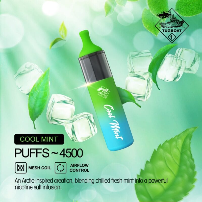 Tugboat Evo 4500 Puffs Disposable Vape In Uae Vape Shop Dubai Disposable Vape Dubai Uae 5