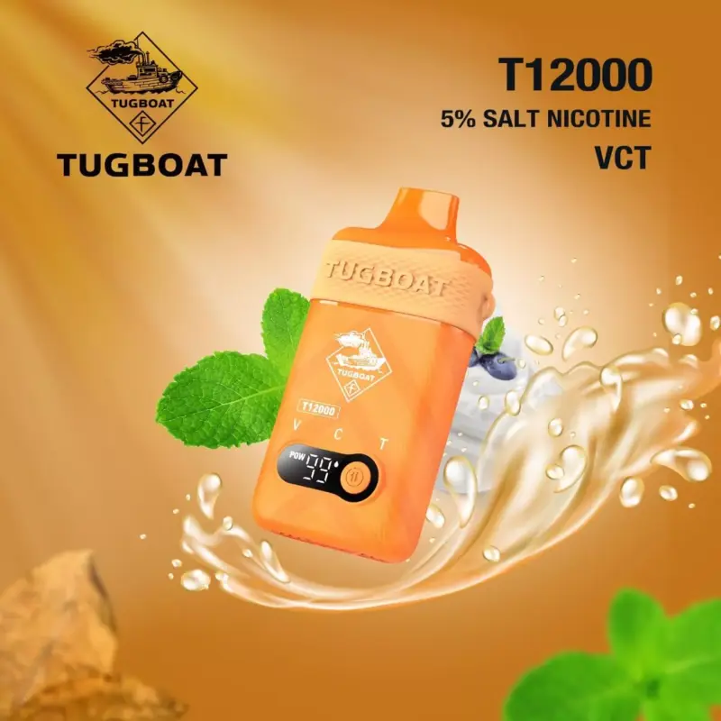 Tugboat T12000 Puffs Disposable 5 Salt Nicotine Vape Vape Shop Dubai Disposable Vape Dubai Uae 15