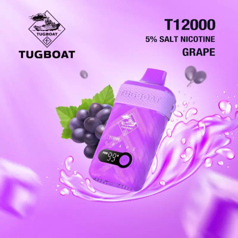 Tugboat T12000 Puffs Disposable 5 Salt Nicotine Vape Vape Shop Dubai Disposable Vape Dubai Uae 3