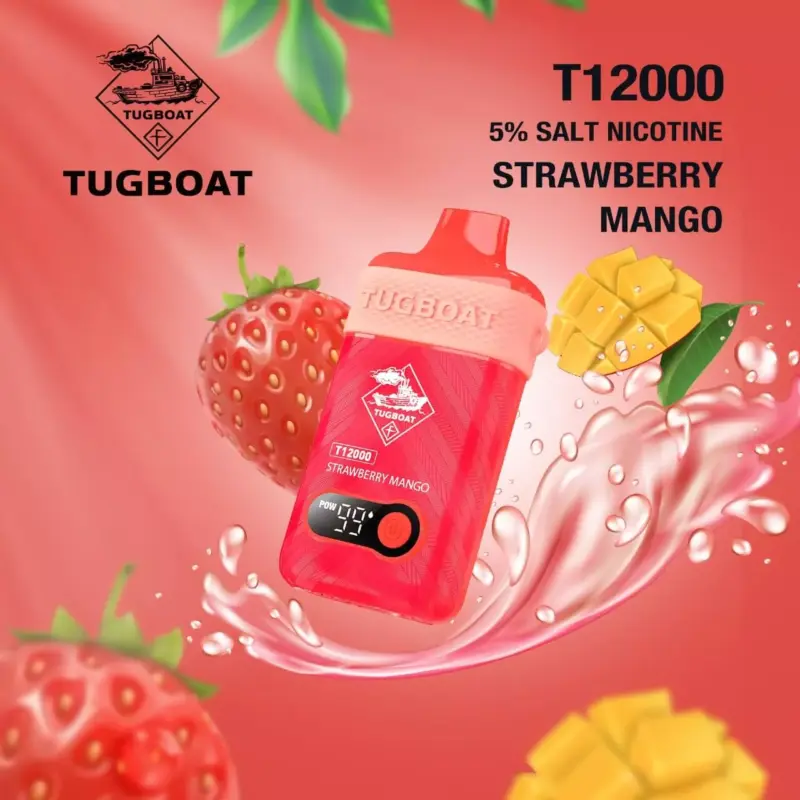 Tugboat T12000 Puffs Disposable 5 Salt Nicotine Vape Vape Shop Dubai Disposable Vape Dubai Uae 4