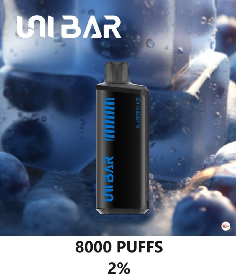 Uni Bar 8000 Puffs Disposable Vape 2 Nicotine Best In Uae Vape Shop Dubai Disposable Vape Dubai Uae 2