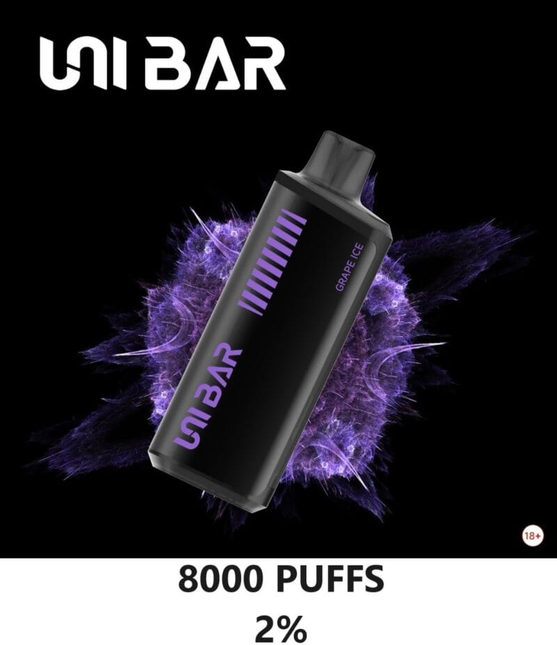 Uni Bar 8000 Puffs Disposable Vape 2 Nicotine Best In Uae Vape Shop Dubai Disposable Vape Dubai Uae 3