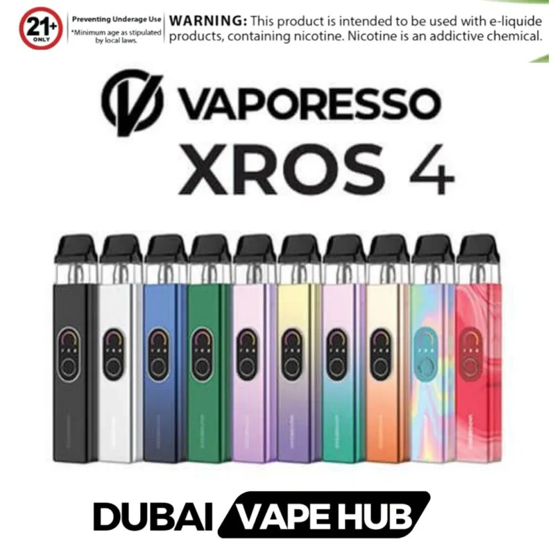 Vaporesso Xros 4 Pod Kit Best In Uae Best Price Vape Shop Dubai Disposable Vape Dubai Uae