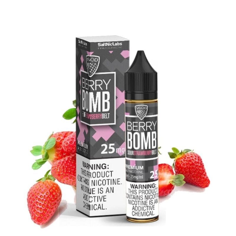 Vgod Berry Bomb 30ml Saltnic E Liquid In Uae