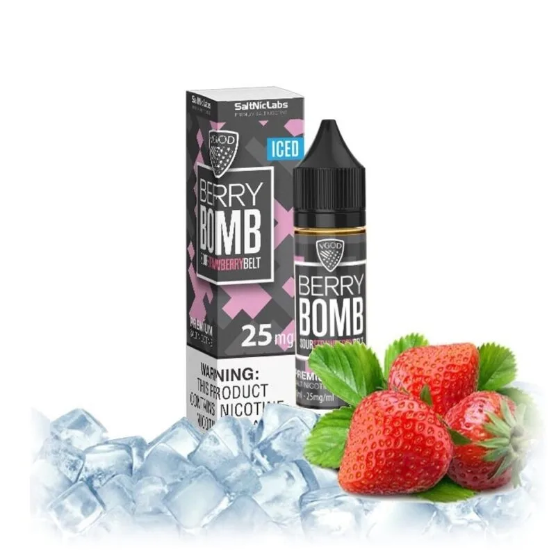 Vgod Iced Berry Bomb Saltnic 30ml Best In Uae Vape Shop Dubai Disposable Vape Dubai Uae