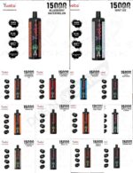 Yuoto Digi 15000 Puffs Duel Mesh Disposable Vape Best Price Dubiavapehubcom Vape Shop Dubai Disposable Vape Dubai Uae