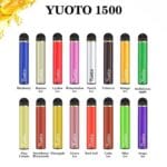 Yuoto Disposable Vape 1500 Puffs 900mah Best In Uae