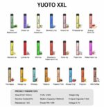 Yuoto Xxl 2500 Puffs Disposable Vape