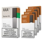 JUUL VIRGINIA TOBACCO POD 3% & 5% USA Made dubai UAE 1