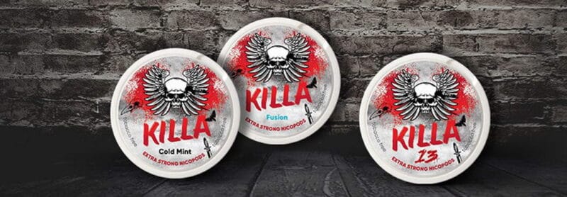 Killa Nicotine Pouches Snus 16mg dubai UAE