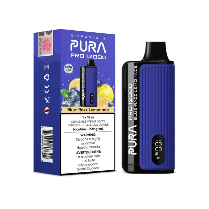 PURA Pro 12000 Puffs Disposable Vape dubai UAE 3