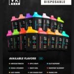 Blvk Bar 20000 Puffs Disposable Vape