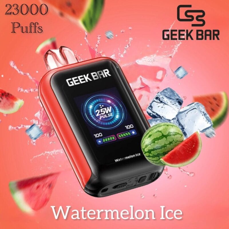 Geek Bar 23000 Puffs Disposable Vape- Watermelon Ice