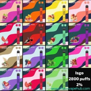 ISGO Vegas 2800 Puffs Disposable Vape