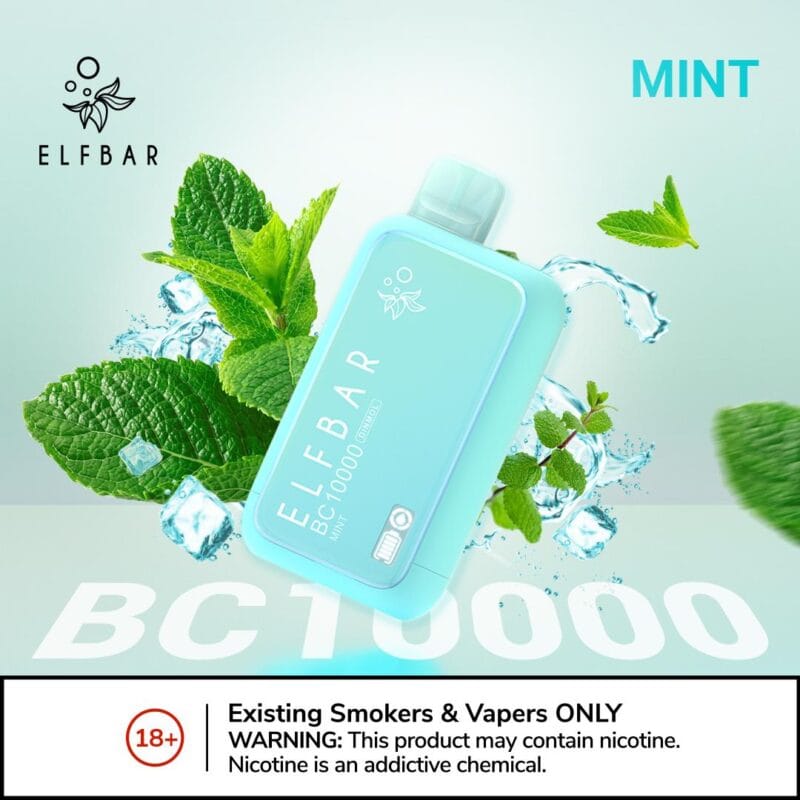 Elf Bar BC 10000 Puffs Disposable Vape- Mint