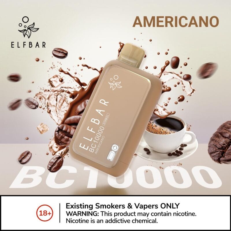 Elf Bar BC 10000 Puffs Disposable Vape- Americano