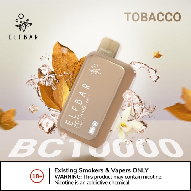 Elf Bar BC 10000 Puffs Disposable Vape- Tobacco